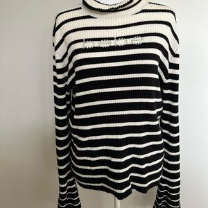 Vintage Y2K Bebe Rhinestone Logo Sweater